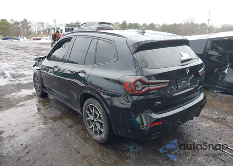 2022 BMW X3 M40I из США, поврежденный, VIN 5UX83DP05N9M78892